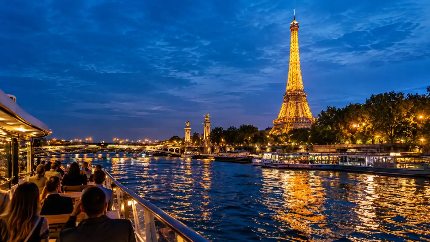 Paris Night Boat Tours: Seine River Evening Cruises