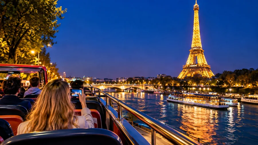 Paris Night Bus Tours: Open-Top Evening Sightseeing